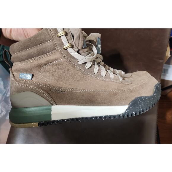 The North Face Back-To-Berkeley III Textile WP Boots TNF Brown Tan Size 9.5 Hiki - Picture 5 of 7